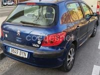 Usado Peugeot 307 90 CV (66 kW) 2002 Azul Berlina