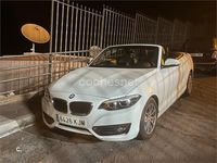 Usado BMW 218 136 CV (100 kW) 2018 Blanco Descapotable