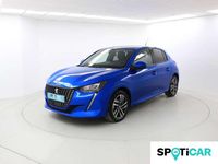 Usado Peugeot 208 Allure 99 CV (72 kW) 2021 Azul Utilitario