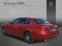 Usado Mercedes C220 200 CV (147 kW) 2023 Rojo Berlina