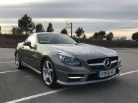 Usado Mercedes SLK200 184 CV (135 kW) 2011 Gris / plata Descapotable