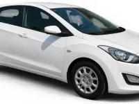 Usado Hyundai i30 99 CV (72 kW) 2014 Blanco