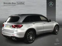Usado Mercedes GLC220 AMG line 194 CV (142 kW) 2022 Plata hightech SUV
