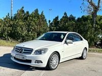 Usado Mercedes C200 Avantgarde 184 CV (135 kW) 2010 Blanco Berlina
