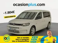 Usado VW Caddy 122 CV (89 kW) 2023 Blanco Monovolumen