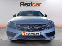 Usado Mercedes C220 AMG line 170 CV (125 kW) 2016 Gris Coupe