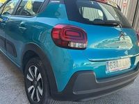 Usado Citroën C3 Feel 100 CV (73 kW) 2021 Azul Utilitario