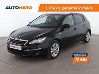 Usado Peugeot 308 Style 121 CV (88 kW) 2017 Negro Berlina