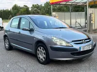 Usado Peugeot 307 110 CV (80 kW) 2003 Gris / plata Berlina
