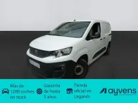 Usado Peugeot Partner Premium 98 CV (72 kW) 2021 Blanco Monovolumen