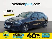 Usado BMW 116 116 CV (85 kW) 2021 Negro Utilitario