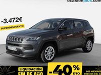 Usado Jeep Compass Longitude 131 CV (96 kW) 2022 Gris SUV