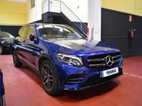 Usado Mercedes GLC250 211 CV (155 kW) 2019 Azul SUV