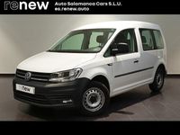 Usado VW Caddy 102 CV (75 kW) 2020 Blanco Monovolumen