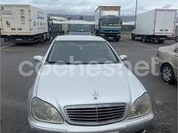 Usado Mercedes S320 197 CV (144 kW) 2001 Gris / plata Berlina