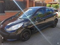 Usado Peugeot 207 90 CV (66 kW) 2007 Negro Berlina