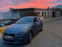 Usado Mazda 3 100 CV (73 kW) 2016 Azul Berlina
