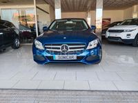 Usado Mercedes C200 136 CV (100 kW) 2016 Azul Berlina
