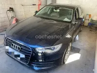 Usado Audi A6 S-Line 190 CV (139 kW) 2014 Azul Familiar