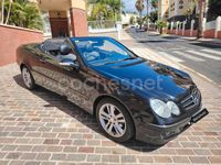 Usado Mercedes CLK200 Avantgarde 184 CV (135 kW) 2009 Negro Descapotable