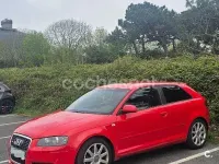 Usado Audi A3 S-Line 140 CV (102 kW) 2008 Rojo Utilitario