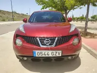 Usado Nissan Juke Tekna 110 CV (80 kW) 2010 Rojo SUV