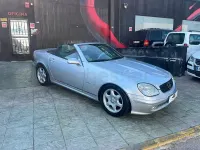 Usado Mercedes SLK200 163 CV (119 kW) 2002 Gris / plata Descapotable