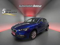 Usado Seat Leon Style 130 CV (95 kW) 2020 Azul