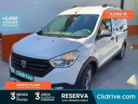 Usado Dacia Dokker Stepway 90 CV (66 kW) 2015 Blanco Monovolumen
