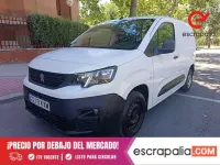 Usado Peugeot Partner S 102 CV (75 kW) 2019 Blanco Monovolumen