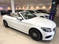 Usado Mercedes C300 245 CV (180 kW) 2017 Blanco Descapotable