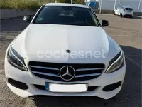 Usado Mercedes C220 170 CV (125 kW) 2018 Blanco Berlina