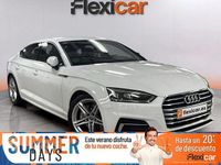 Usado Audi A5 Sportback 190 CV (139 kW) 2017 Blanco Utilitario