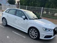 Usado Audi A3 S-Line 180 CV (132 kW) 2015 Blanco Berlina