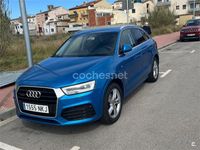Usado Audi Q3 S-Line 150 CV (110 kW) 2016 Azul SUV