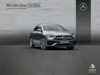 Usado Mercedes GLA200 AMG line 150 CV (110 kW) 2022 Gris montaña SUV