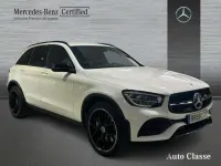 Usado Mercedes GLC300 AMG line 245 CV (180 kW) 2022 Blanco SUV