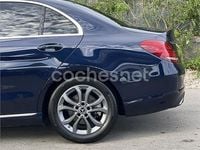 Usado Mercedes C200 136 CV (100 kW) 2018 Azul Berlina