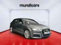 Usado Audi A3 S-Line 116 CV (85 kW) 2018 Gris Berlina