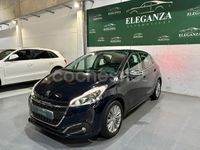 Usado Peugeot 208 Style 100 CV (73 kW) 2018 Azul Utilitario