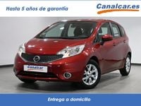 Usado Nissan Note Acenta 90 CV (66 kW) 2014 Granate Utilitario