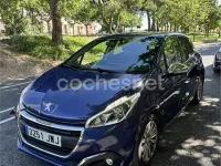Usado Peugeot 208 Style 75 CV (55 kW) 2017 Azul Utilitario