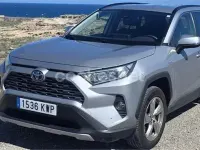 Usado Toyota RAV4 Hybrid Advance 197 CV (144 kW) 2019 Gris / plata SUV