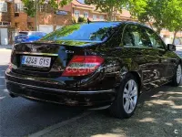 Usado Mercedes C180 Avantgarde 156 CV (114 kW) 2010 Granate Berlina
