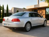 Usado VW Phaeton 334 CV (245 kW) 2005 Plateado Berlina
