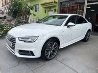 Usado Audi A4 S-Line 150 CV (110 kW) 2018 Blanco Familiar