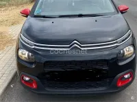 Usado Citroën C3 Feel 82 CV (60 kW) 2018 Negro Utilitario