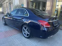 Usado Mercedes C220 AMG 170 CV (125 kW) 2014 Azul Berlina