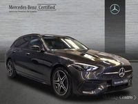 Usado Mercedes C300 AMG line 204 CV (150 kW) 2023 Verde olivo mate Familiar