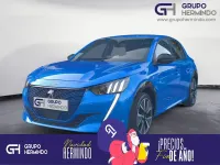 Usado Peugeot e-208 GT-line 100 kW (136 HP) 2020 Azul Citadino